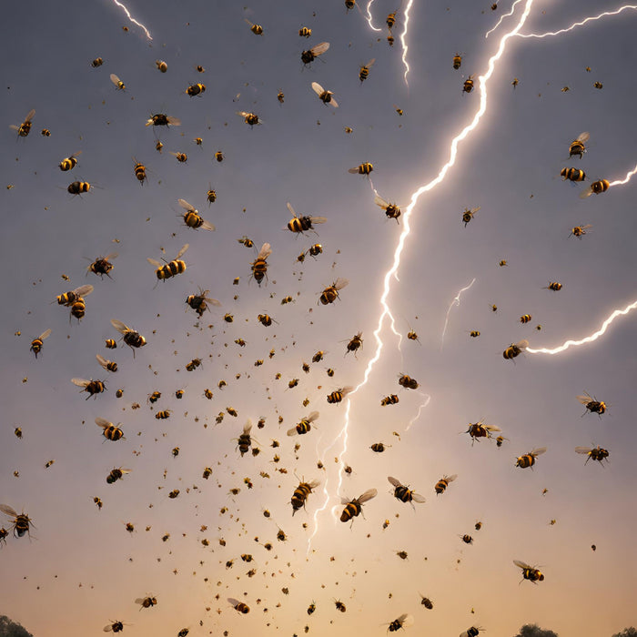 Wie Bienen ihre Umwelt elektrisieren