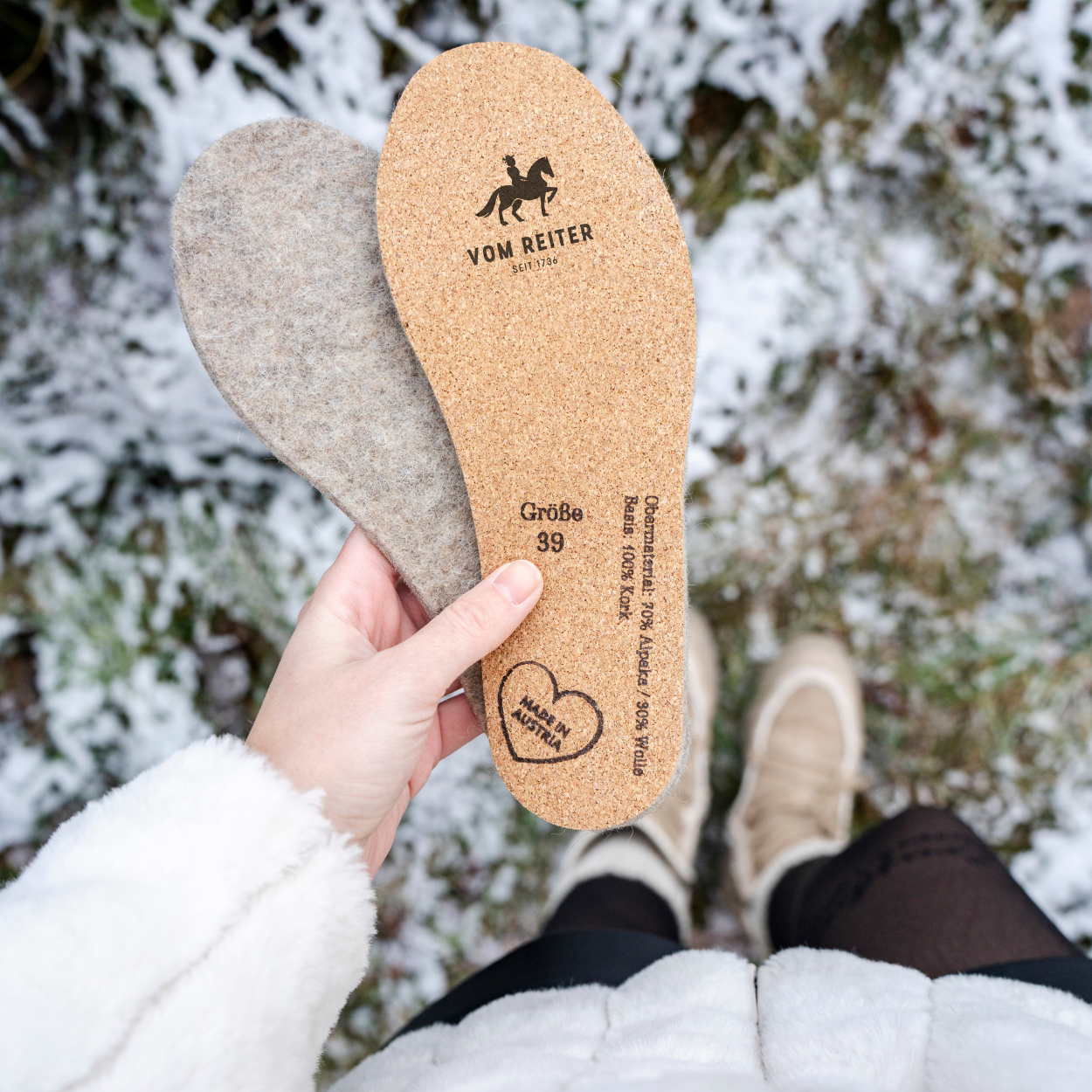 Alpaka Schuheinlagen